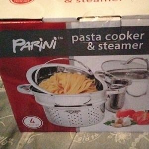 Shoes. Purse and cooking ware